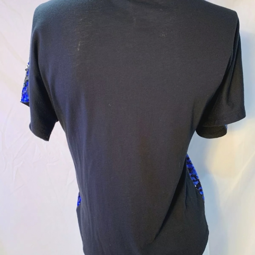 Argyle Pattern Sequin Michael Kors Top - image 8